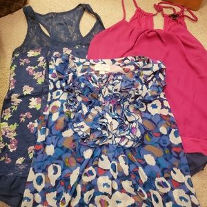 Lot of 3 tank tops - all size medium